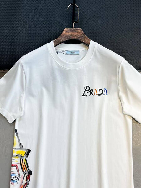 Мужская футболка Prada мужской белый 179777-3