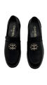 Лоферы Chanel женский кожа черный 104437-3