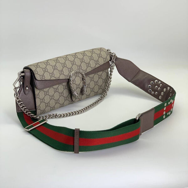 Сумка Gucci женский кожа бежевый 103083-2