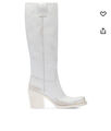 Сапоги Miu Miu женский кожа графитовый 127044-3
