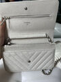 Сумка Chanel Mini женский кожа белый 143079-3
