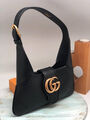 Сумка Gucci женский кожа черный 121000-2