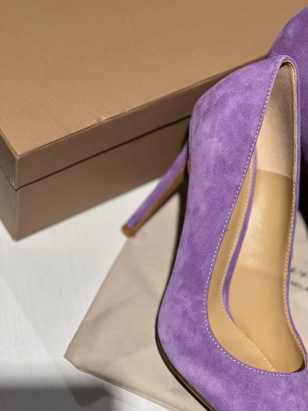 Туфли Gianvito Rossi женский замша фиолетовый 80112-4