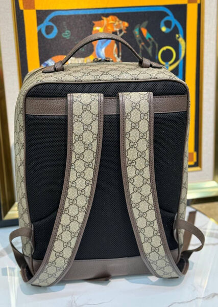 Рюкзак Gucci женский канва графитовый 137919-2