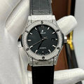 Часы Hublot Classic Fusion черный,серебристый 155567