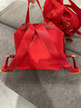 Рюкзак Prada женский нейлон бордовый 156520-2