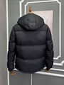 Мужской пуховик Louis Vuitton мужской черный 167564-3