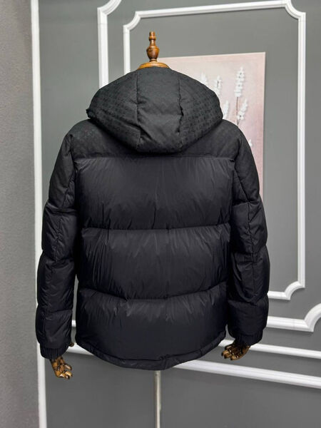Мужской пуховик Louis Vuitton мужской черный 167564-3