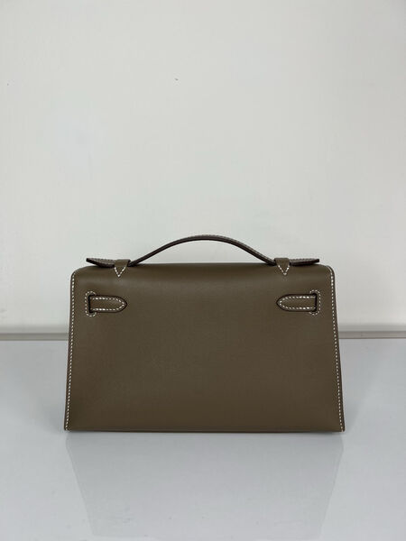 Сумка Hermèskelly 20 Pochette женский кожа 138063-3