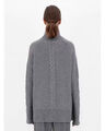 Свитер Max Mara женский вязаная ткань графитовый 128458-2