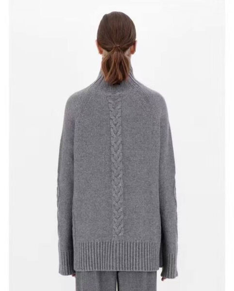 Свитер Max Mara женский вязаная ткань графитовый 128458-2