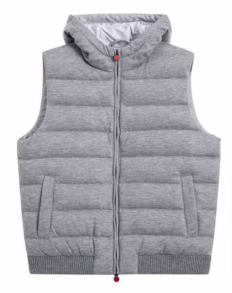 Мужской жилет Kiton мужской графитовый 135784