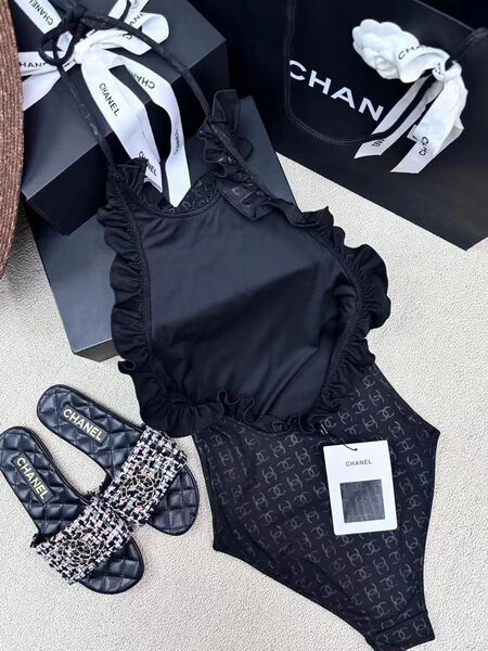Купальник Chanel женский черный 114666