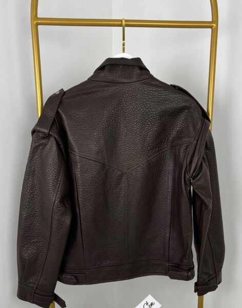 Куртка Saint Laurent женский кожа 137300-2