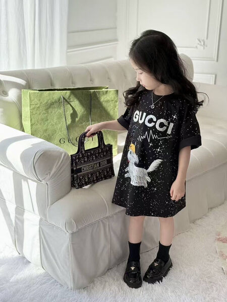 Детская футболка Gucci черный 179402-2
