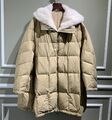 Пуховик Brunello Cucinelli женский бежевый 62304-1