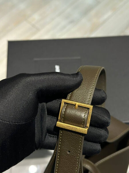 Сумка Saint Laurent женский кожа графитовый 143500-11