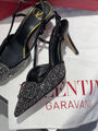 Туфли Valentino женский стразы черный 104633-6