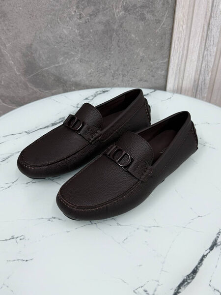 Мужские мокасины Christian Dior мужской кожа 185710-2