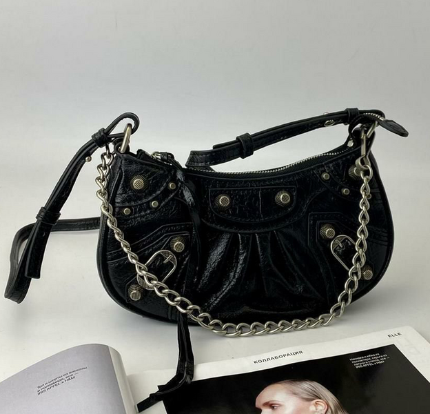 Сумка Balenciaga женский кожа черный 72318
