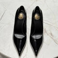 Туфли Saint Laurent женский кожа черный 174006-3