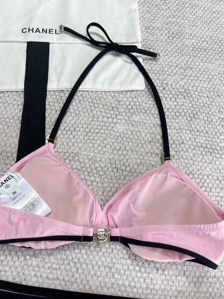 Купальник Chanel женский розовый 156603-3