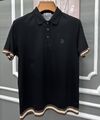 Мужское поло Brunello Cucinelli мужской черный 152026-1