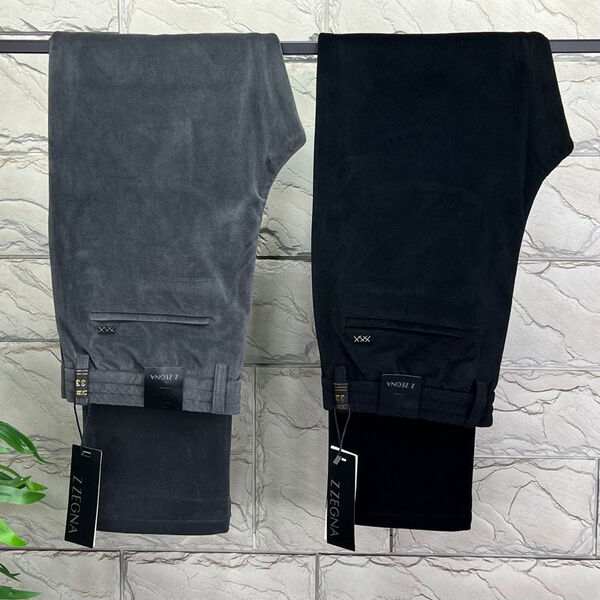 Мужские брюки Zegna мужской черный 101881-4