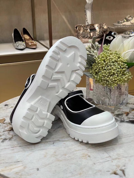 Дерби Christian Dior женский кожа белый 16303-7
