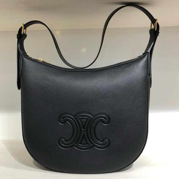 Сумка Celine женский кожа черный 142007