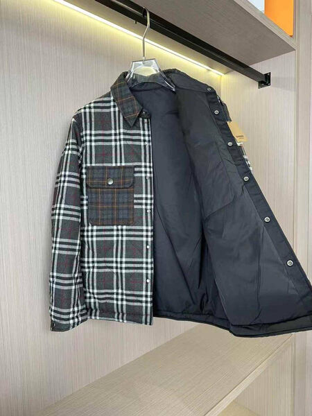 Мужская куртка двусторонняя Burberry мужской черный 166561-8