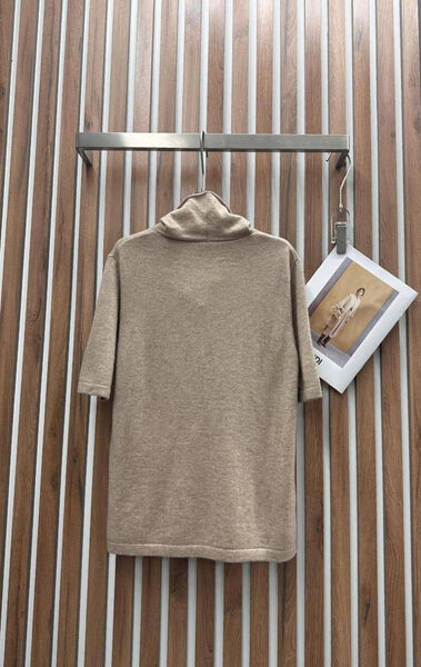 Кофта Brunello Cucinelli женский вязаная ткань бежевый 164976-3