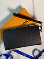 Мужской кошелек Louis Vuitton мужской кожа черный 174418-1
