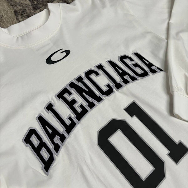 Мужской лонгслив Balenciaga мужской белый 175905-3