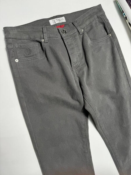 Мужские джинсы Brunello Cucinelli мужской джинса графитовый 169658-3