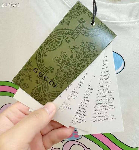 Футболка Gucci женский белый 145937-9