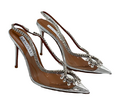 Босоножки Aquazzura женский графитовый 11689-1