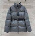 Пуховик Prada женский графитовый 201940-1