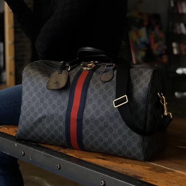 Дорожная сумка Gucci мужской канва 19157