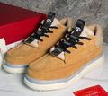 Мужские кроссовки Valentino мужской замша бежевый 167251