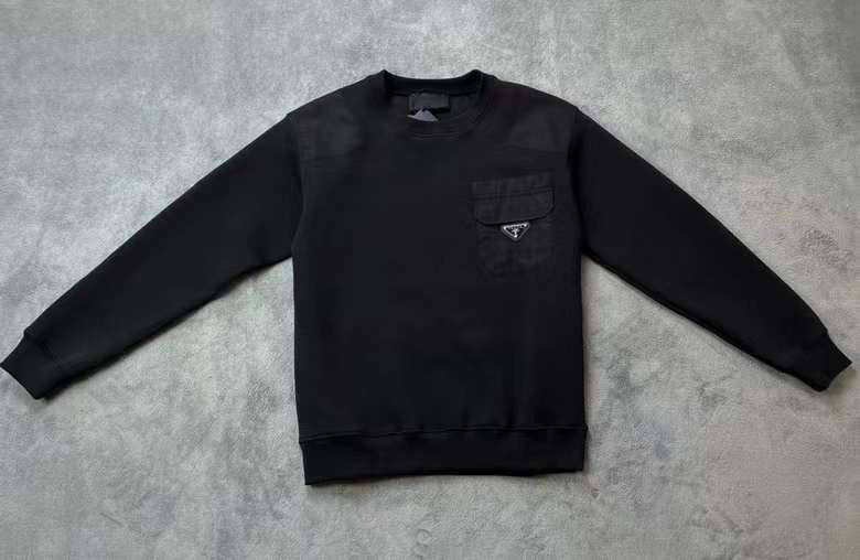 Мужской свитшот Prada мужской черный 158518-3