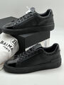 Мужские кеды Balmain мужской кожа черный 131229-2