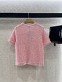 Кардиган Chanel женский вязаная ткань розовый 194777-2