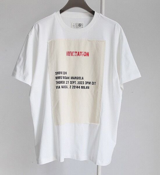 Мужская футболка Maison Margiela мужской белый 157598