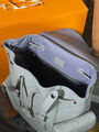 Мужской рюкзак Louis Vuitton мужской кожа графитовый 156140-3
