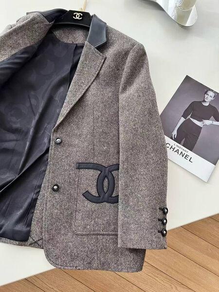 Пиджак Chanel женский графитовый 199420-2