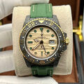 Мужские часы Rolex Gmt-Master бежевый 155563-2