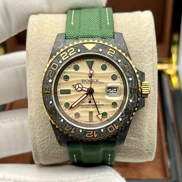 Мужские часы Rolex Gmt-Master бежевый 155563-2