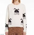 Свитер Max Mara женский вязаная ткань белый 128486-1