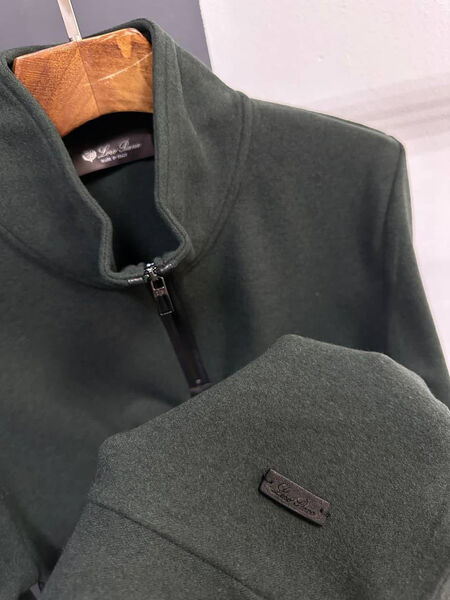 Мужской свитер Loro Piana мужской болотный 125313-3